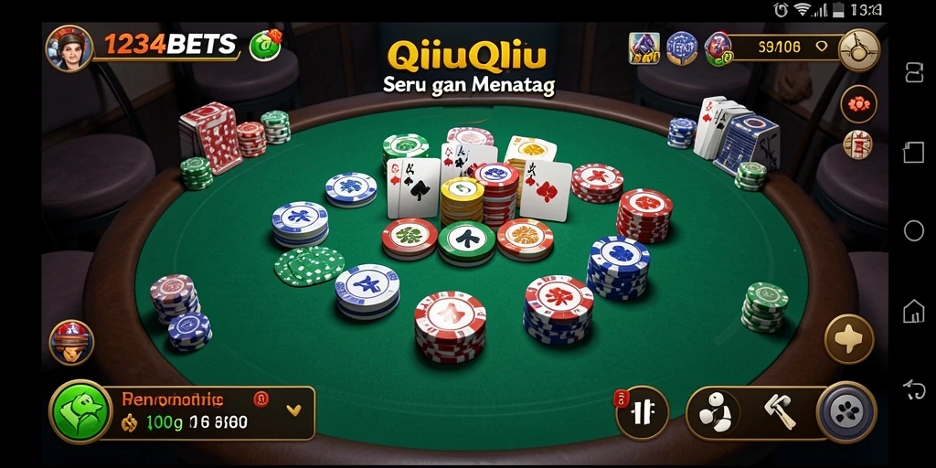Screenshot gameplay QiuQiu yang menarik dan seru.