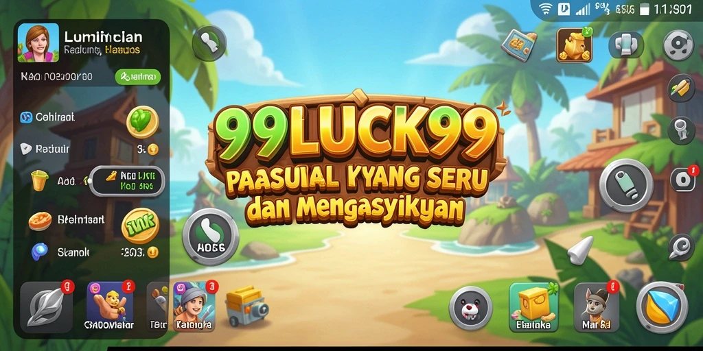 Screenshot gameplay 99LUCK99 yang penuh warna dan mengasyikkan.