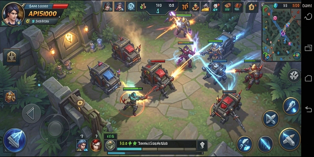 Tampilan screenshot gameplay API5000 yang menarik dan taktis.