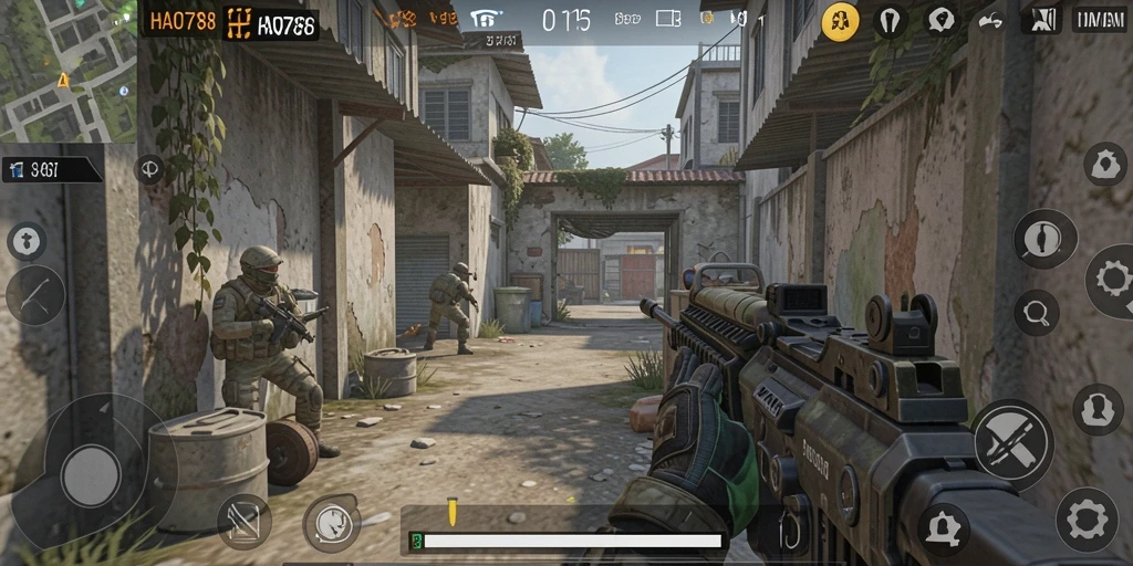 Tampilan gameplay HAO788 yang menegangkan dan penuh aksi.