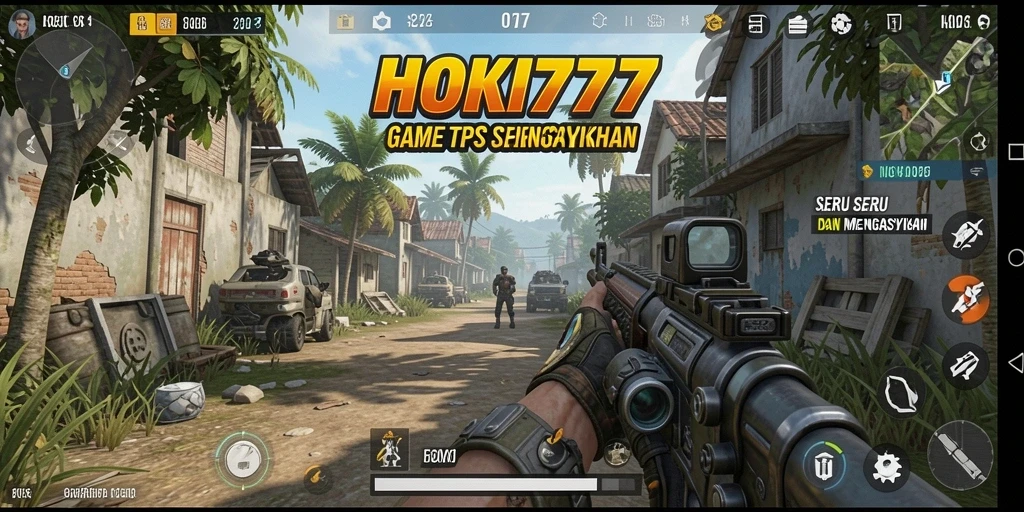 Tampilan antarmuka gameplay HOKI777 yang mendebarkan.