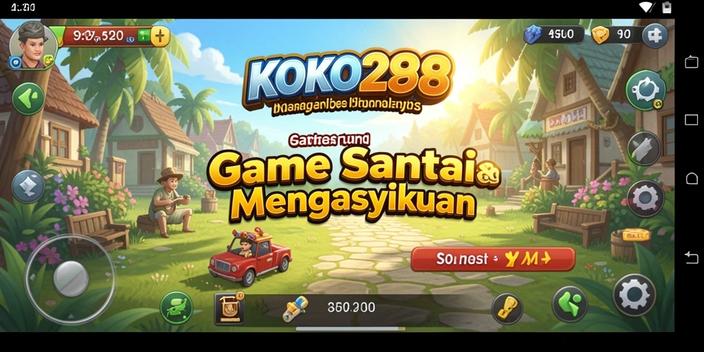Screenshot utama KOKO288 menampilkan gameplay yang menyenangkan.