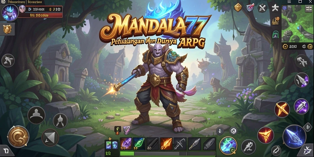 Gameplay MANDALA77 yang intens dengan aksi pertempuran luar biasa.
