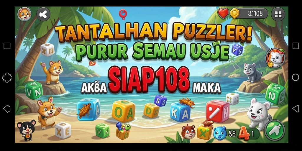 Tampilan gameplay menarik dari <strong>SIAP108</strong> yang menantang otak.
